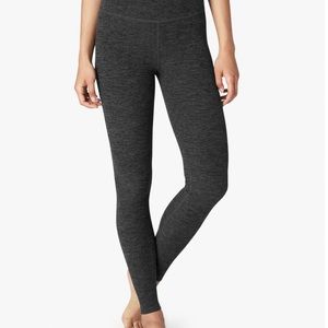 Lululemon heathered black leggings